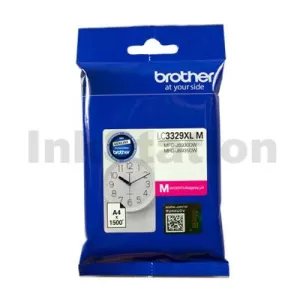 Genuine Brother LC-3329XLM High Yield Magenta Ink Cartridge - 1,500 pages