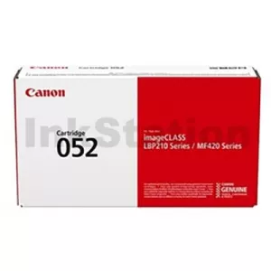 Canon CART-052 Black Genuine Toner Cartridge - 3,100 pages
