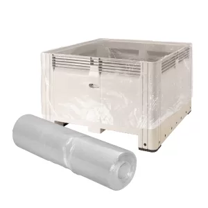 Natural Heavy Duty Jumbo Pallet Liner Bags 240L X 122W + 120G cm 25 Bags/Roll