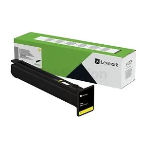 Lexmark 24B7604 Genuine XC9525 XC9535 XC9635 XC9645 XC9655 BSD Yellow Toner Cartridge - 12,000 pages