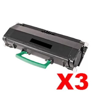 3 x Dell 2330 2350 Compatible Black High Yield Toner Cartridge - 6,000 pages