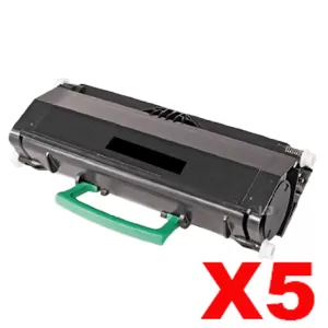 5 x Dell 2330 2350 Compatible Black High Yield Toner Cartridge - 6,000 pages