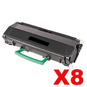 8 x Dell 2330 2350 Compatible Black High Yield Toner Cartridge - 6,000 pages