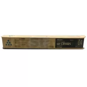 Ricoh MP-C3002 MP-C3502 Genuine Cyan Toner Cartridge 841666 - 18,000 pages