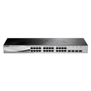 D-Link 28-Port Gigabit Smart Managed Switch with 28 RJ45 and 4 SFP (Combo) Ports