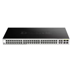 D-Link 52-Port Gigabit Smart Managed Switch with 52 RJ45 ports and 4 SFP (Combo) Ports
