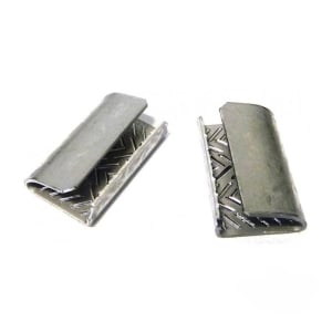 12mm Serrated Open Seals for Polyester PET Strapping - Box of 1000 (CP-12)