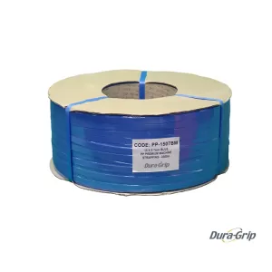 15mm X 2500m Blue PP Polypropylene Premium Machine Strapping (PP-1507BM)