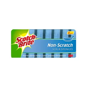 Scotch Brite Non-Scratch Scrub Sponge 8 Pack