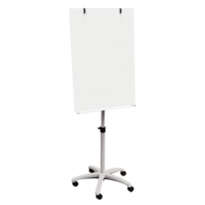 Visionchart VGF800 Magnetic Glass Flipchart Stand 1000 x 700mm