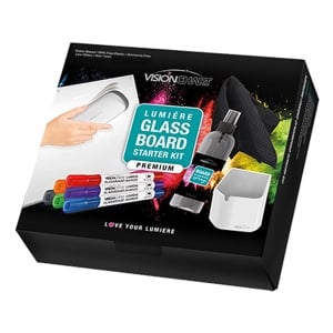 Visionchart VA800-G Premium Glassboard Starter Kit
