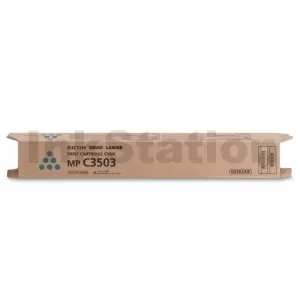 Lanier MPC3003 MPC3503 Genuine Cyan Toner Cartridge [841840] - 18,000 pages