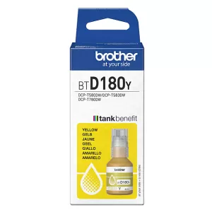 Genuine Brother BTD180Y Yellow Ink Bottle