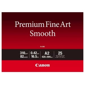 Canon FA-SM2 A2 Premium Fine Art Smooth Paper 310gsm - 25 Sheets