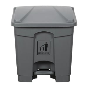 Cleanlink Rubbish Bin with Pedal Lid 30L