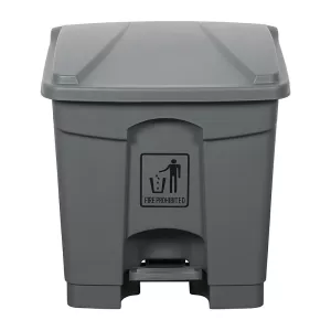 Cleanlink Rubbish Bin with Pedal Lid 30L