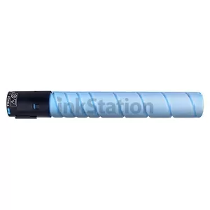 Konica Minolta BIZHUB C227 / C287 TN-221C Compatible Cyan Toner Cartridge  - 21,000 pages (A8K3490)