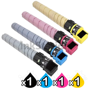 4 Pack Konica Minolta BIZHUB C250i / C300i / C360i TN-328 Compatible Toner Cartridge AAV8190 - AAV8490 [1BK,1C,1M,1Y]