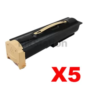 5 x Fuji Xerox Docucentre 156 / 186 Compatible Toner Cartridge - 9,000 pages (CT200401)