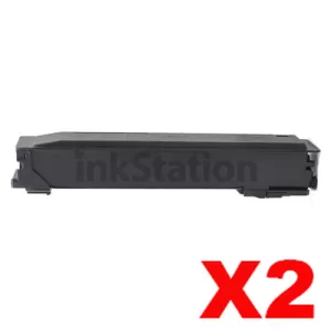 2 x Non-Genuine alternative for TK-5209K Black Toner Cartridge suitable for Kyocera Taskalfa 356CI - 18,000 pages