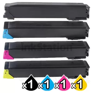 4 Pack Non-Genuine alternative for TK-5209 Toner Cartridge suitable for Kyocera Taskalfa 356CI [1BK,1C,1M,1Y]