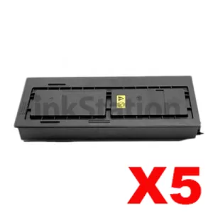 5 x Non-Genuine alternative for TK-6119 Black Toner Cartridge suitable for Kyocera M4132IDN, M4125IDN - 15,000 pages