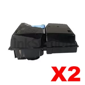 2 x Non-Genuine alternative for TK-820K Black Toner Cartridge suitable for Kyocera FSC-8100DN - 15,000 pages