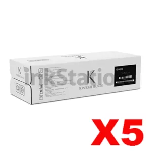 5 x Genuine Kyocera TK-8739K Black Toner Cartridge - 85,000 pages