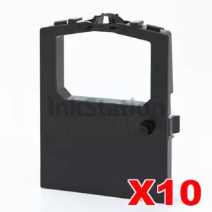 10 x OKI Compatible Ribbon 100/320 MICROLINE 172 183 184 192 193 320 321 - approx 1.6M (44641501)