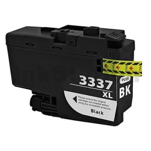 Compatible Brother LC-3337BK High Yield Black Ink Cartridge - 3,000 pages