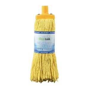 Cleanlink Mop Head 400GM - Yellow