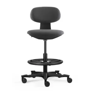 Rapidline Yoyo Drafting Stool - Dark Grey