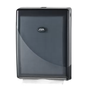 Royal Touch Ultraslim Interleaved Hand Towel Dispenser (Black)