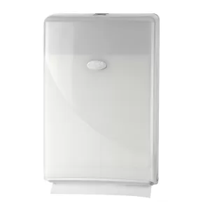 Royal Touch Compact Interleaved Hand Towel Dispenser (White)