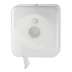 Royal Touch Single Jumbo Toilet Roll Dispenser (White)