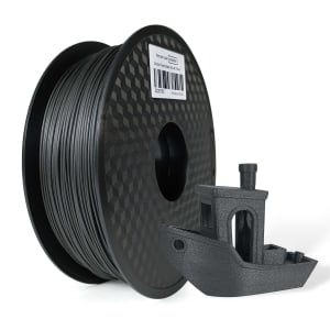 1 x PLA Carbon Fiber 3D Filament 1.75mm Black - 1KG