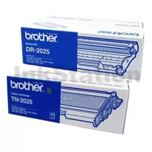 Genuine Brother TN-2025 Toner Cartridge + Genuine DR-2025 Drum Unit Combo