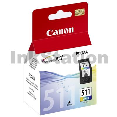 Canon CL-511 Colour Genuine InkJet Cartridge - 244 pages - Ink ...