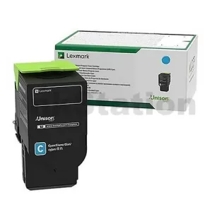 Lexmark C2360C0 Genuine C2425 / MC2425 Cyan Return Program Toner Cartridge - 1,000 pages