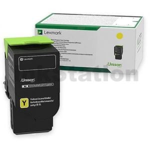 Lexmark C2360Y0 Genuine C2425 / MC2425 Yellow Return Program Toner Cartridge - 1,000 pages