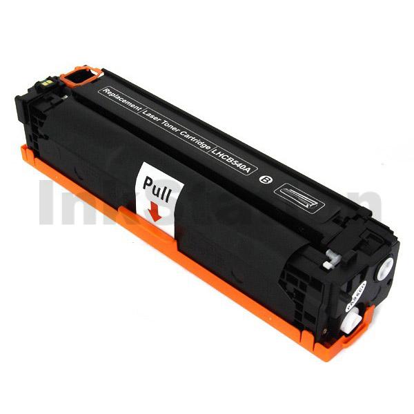 HP CB540A (125A) Compatible Black Toner Cartridge - 2,200 Pages - Toner ...