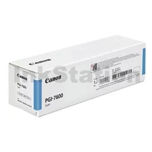 Canon PGI-7600C Genuine Cyan Ink Cartridge - 6,600 pages