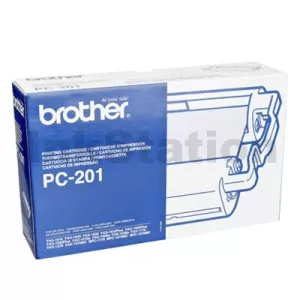 Genuine Brother PC-201 Printing Cartridge - 450 Pages