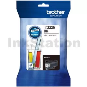 Genuine Brother LC-3339XLBK High Yield Black Ink Cartridge - 6,000 pages
