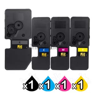 4 Pack Non-Genuine alternative for TK-5454 Toner Cartridges suitable for Kyocera ECOSYS PA2600cx, PA2600cwx, MA2600cwfx [1BK,1C,1M,1Y]