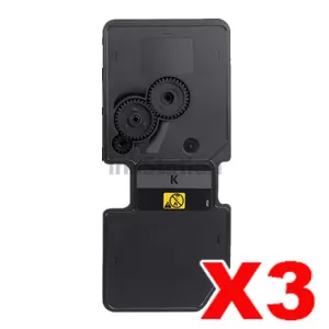 3 x Non-Genuine alternative for TK-5454K Black Toner Cartridge suitable for Kyocera ECOSYS PA2600cx, PA2600cwx, MA2600cwfx - 4,100 pages