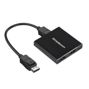 DisplayPort Splitter 1 IN 2 OUT MST Hub for Dual Extended Screens 4K DP 1.4 CM214