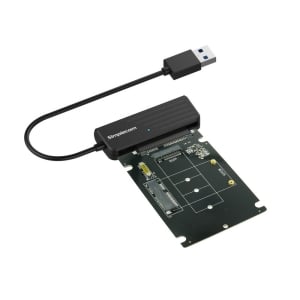 USB3.0 to mSATA + M.2 (NGFF B Key) 2 In 1 Combo Adapter SA225