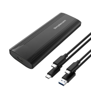 NVMe / SATA Dual Protocol M.2 SSD USB-C Enclosure Tool-Free USB 3.2 Gen 2 10Gbps SE504v2