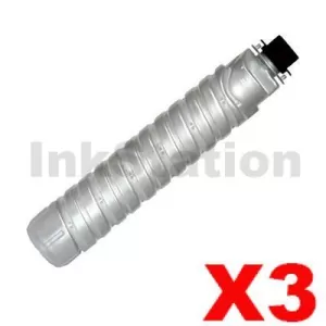 3 x Ricoh Type 1230D Compatible Black Toner Cartridge [885473] - 9,000 pages